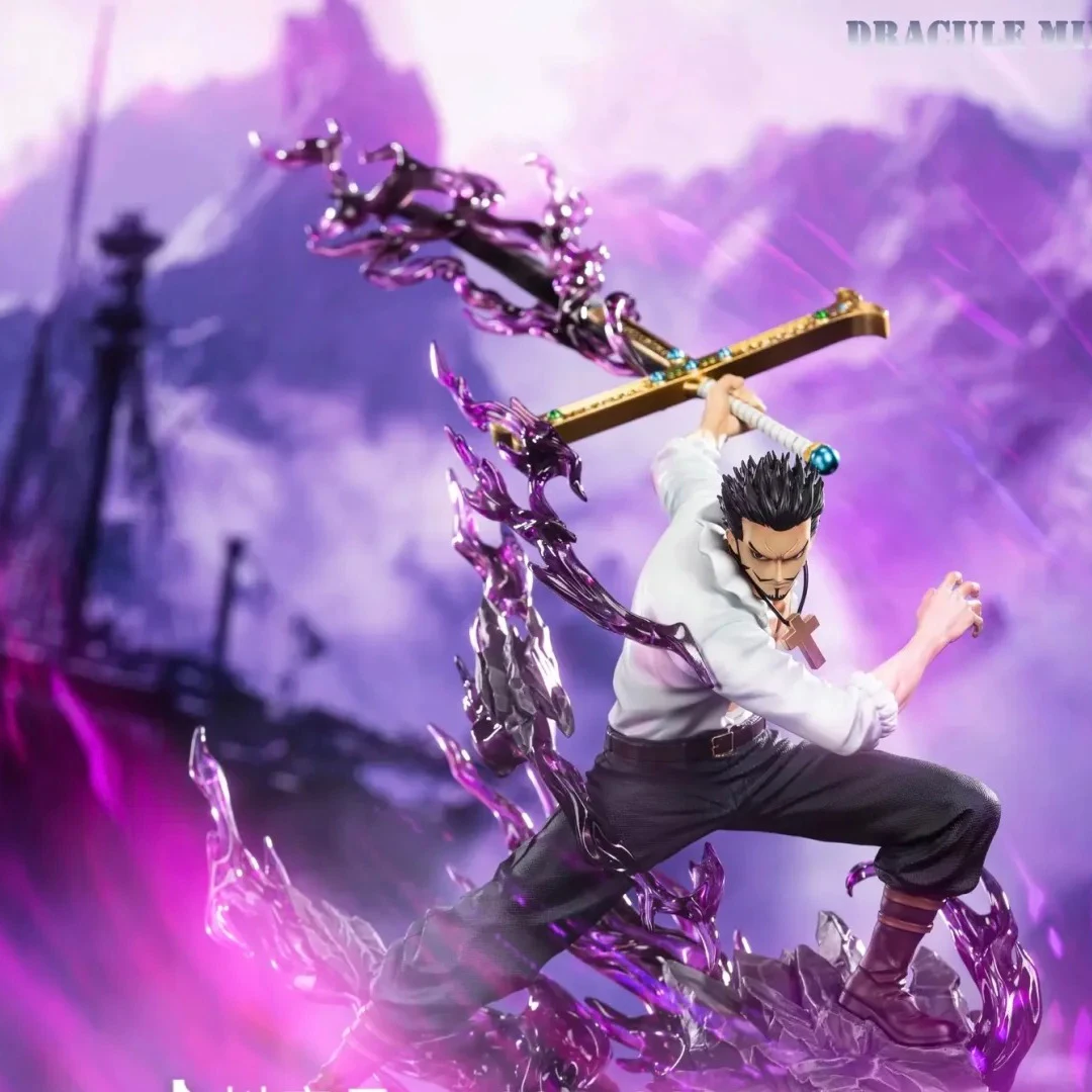 One Piece Tianhui Hawkeye Mihoc GK Garage Kit Collectible Action Figure - Desktop Ornament Model Gift for Anime Fans