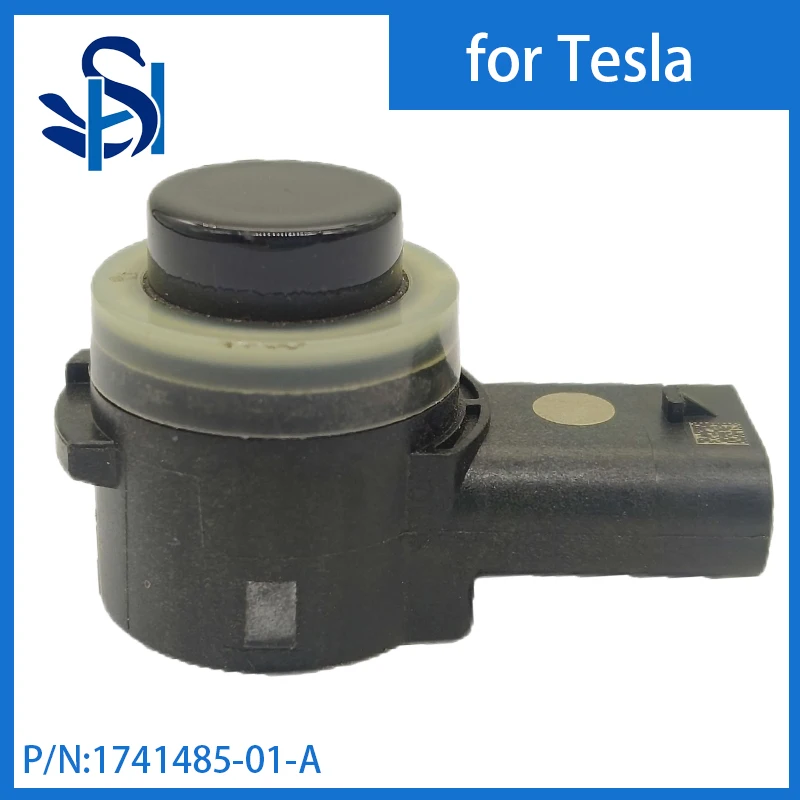 1741485-01-a pdc Parks ensor Stoßstange Ultraschall Radar Farbe glänzend schwarz für 2014-2018 Tesla Modell 3 y