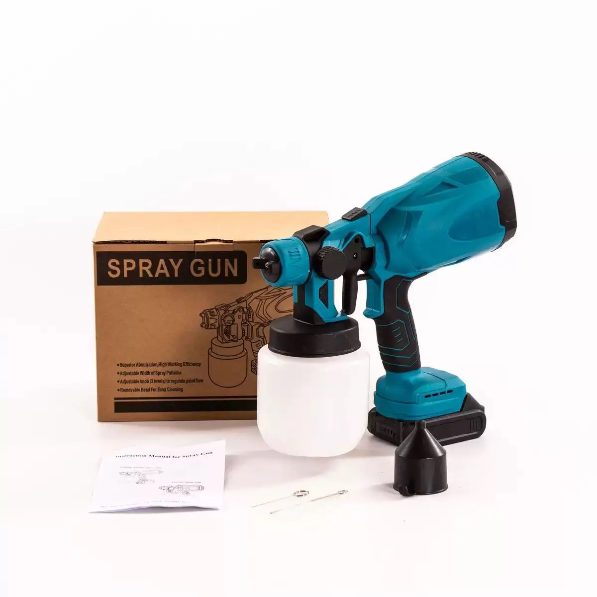 

Cordless Handheld Spray Gunss, Household Electric Sprayer for Decorations Disinfectings