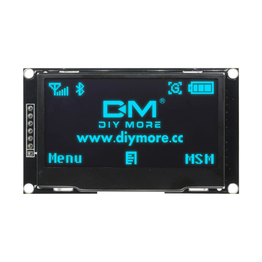 2.42 Inch 2.42 "Oled Display Module 128X64 Lcd Hd Scherm Bord Module Ic I2c Spi Serial Ssd1309 Voor Arduino