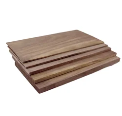 2pcs  150x300mm T:2mm/3mm/5mm North American black walnut solid wood thin board wood veneer sheets