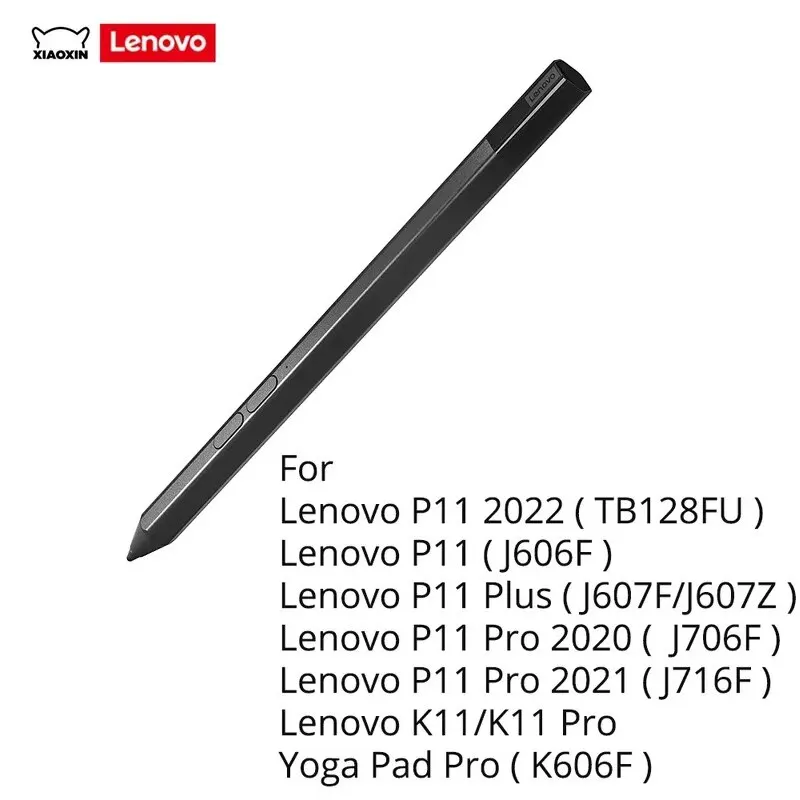 Oryginalny długopis dotykowy Lenovo Xiaoxin do Lenovo P11 Tab P11 Pro Xiaoxin Pad P11 Plus J607 Active Touch Pencil Precision Pen 2