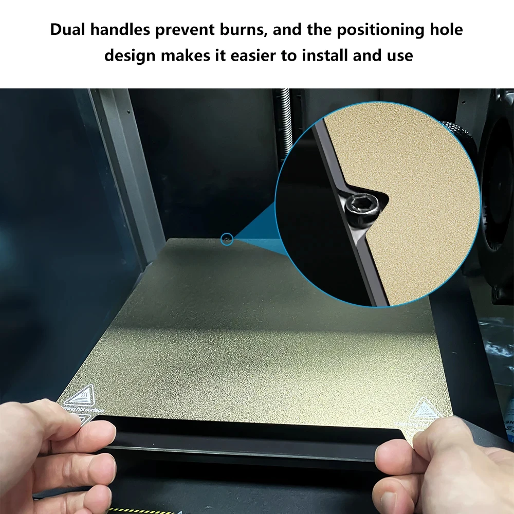 For Creality K1 / K1 MAX Build Plate 310X315mm PEI Build plate 235X235mm For Ender 3 v3 se / Ender 3 S1 PRO / Ender-5 S1 view 3