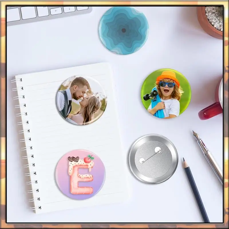 

AS59 200Sets Of58mm/2.25 Inch Button Making Supplies Forbuttons Andbadges,Suitable Suitable Forbutton Making Machine