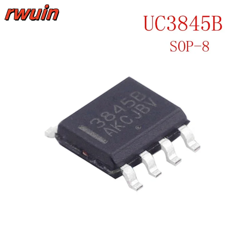 10 قطعة UC3845 SOP8 UC3845B SOP-8 UC3845A 3845B SMD3845A ST3845B SMD جديد IC