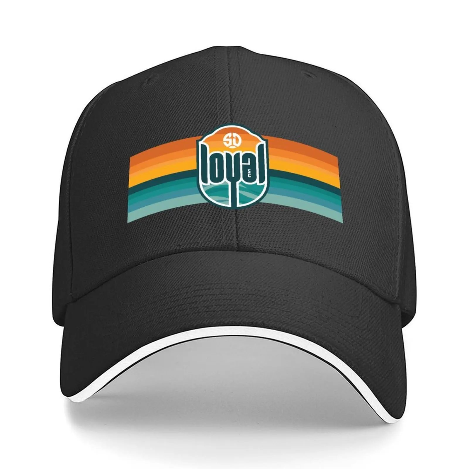 

San Diego Loyal Striped Tee Baseball Cap derby hat Beach Bag Uv Protection Solar Hat luxury caps Women's Beach Outlet Men's