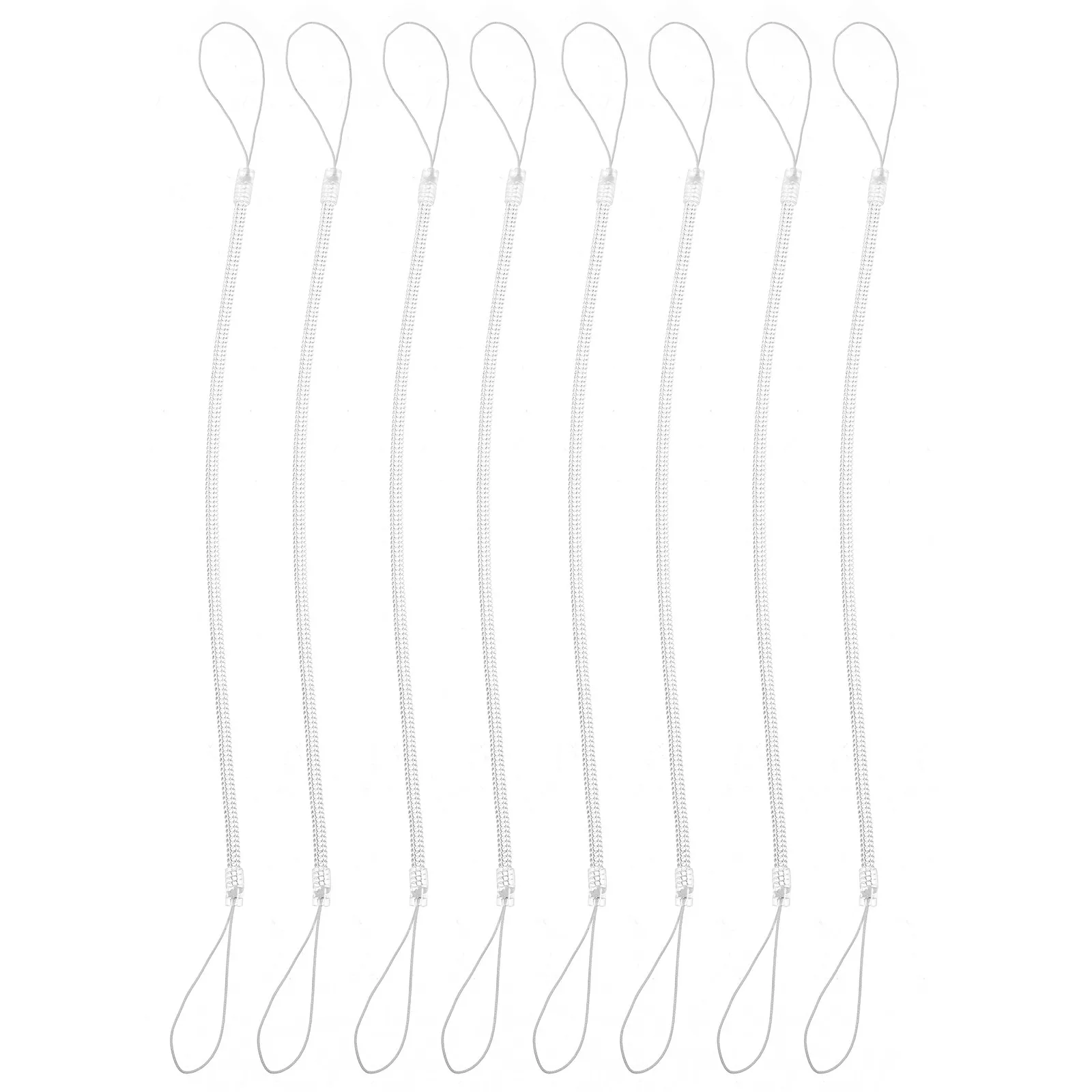 

8Pcs Spring Rope for Stylus Pen Retractable Pen Lanyard Anti-Lost Wrist Strap Lanyard for Touchscreen Pens Phones Keys Stylish
