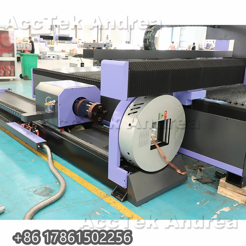Aluminium Sheet Fiber Laser Metal Cutting Machine Industrial Laser Equipment Plate And Tube Cutter