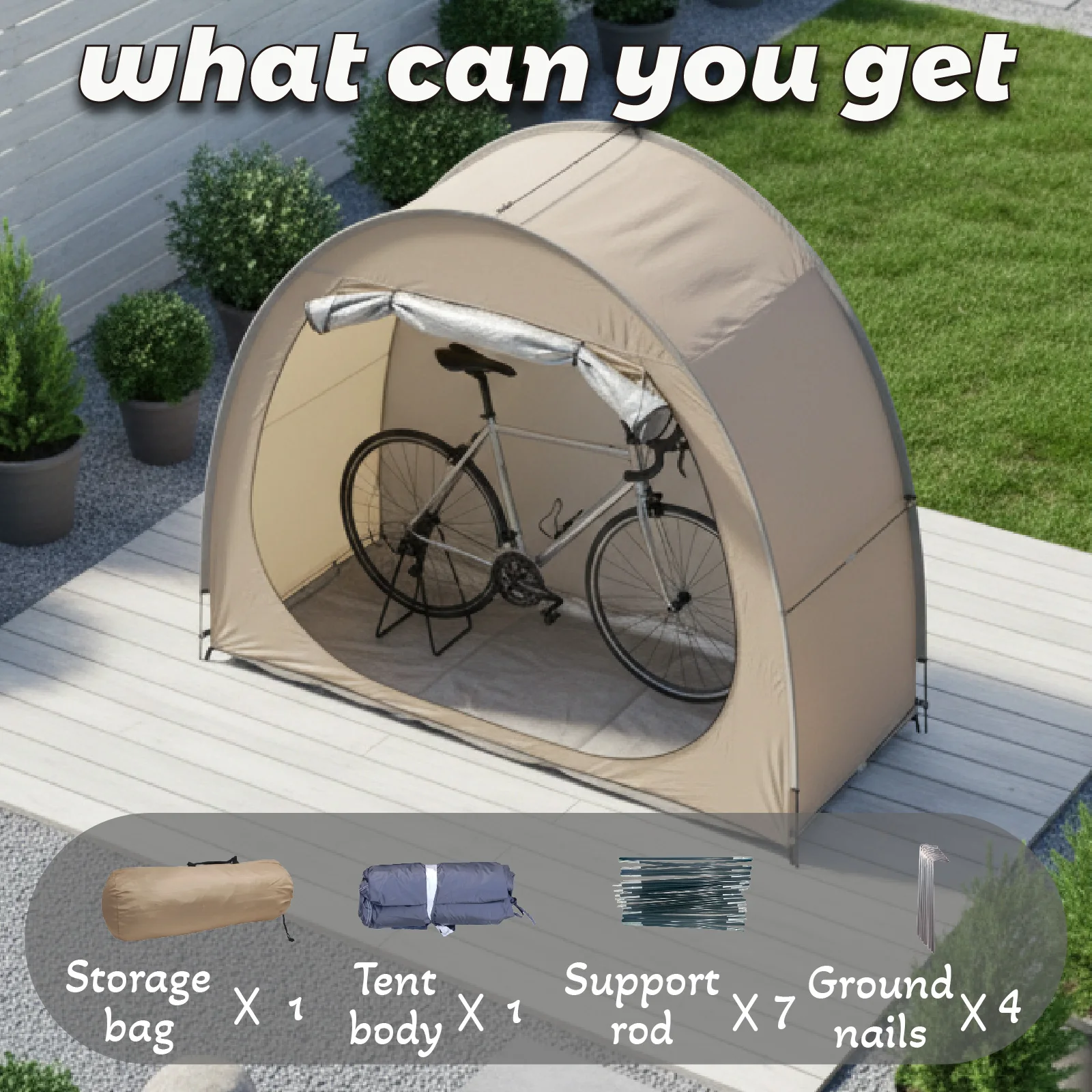 tenda-portatile-per-biciclette-in-tessuto-oxford-rinforzato-riparo-privato-per-viaggi-escursioni-ciclismo-campeggio-e-viaggi-all'aperto