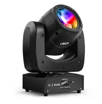 Hot Sell mini LED 90W Spot Beam Moving Head Light Lyre DMX512 Stage Light Stroboscope For Home Entertainment Profe