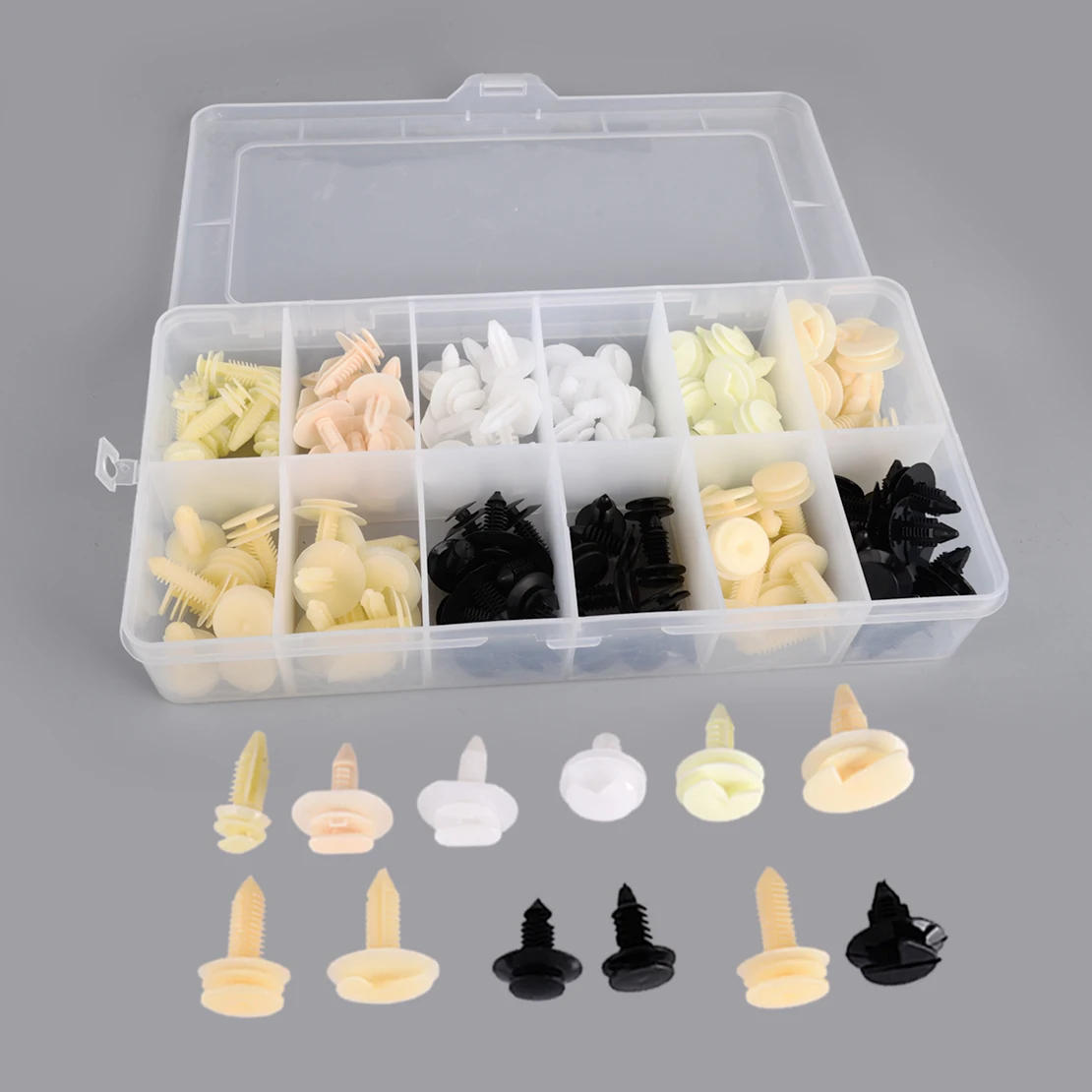 

15545202 15953247 20421800 9818648 9883583 Зажимы для отделки дверной панели Ассортимент крепежа, подходит для GM Ford Chrysler AMC