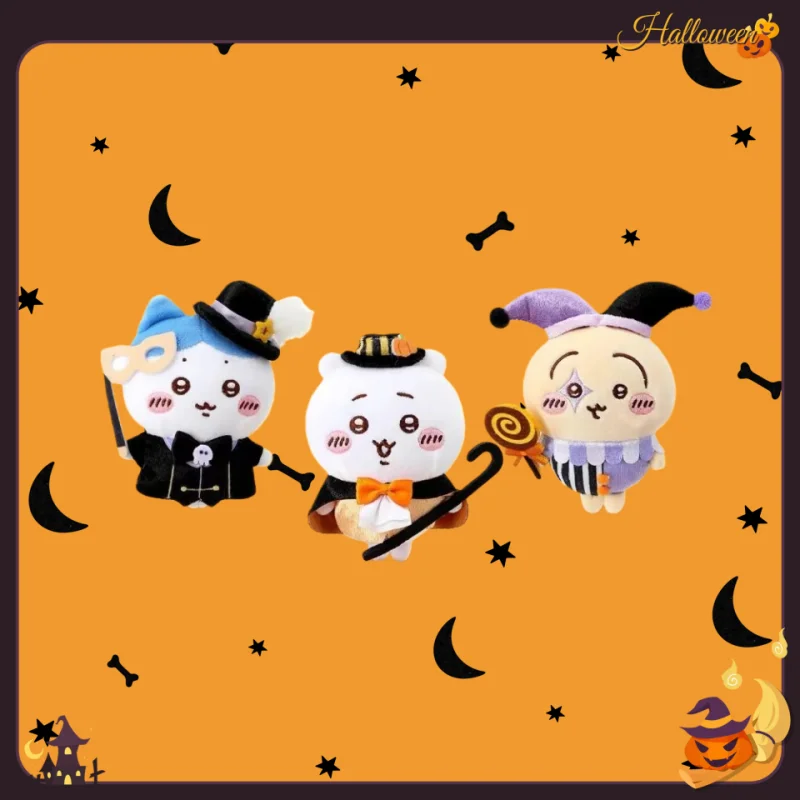 

Подлинный Chiikawa Fantasy Circus Хэллоуин плюшевый брелок мягкая милая мультяшная плюшевая кукла игрушка в подарок