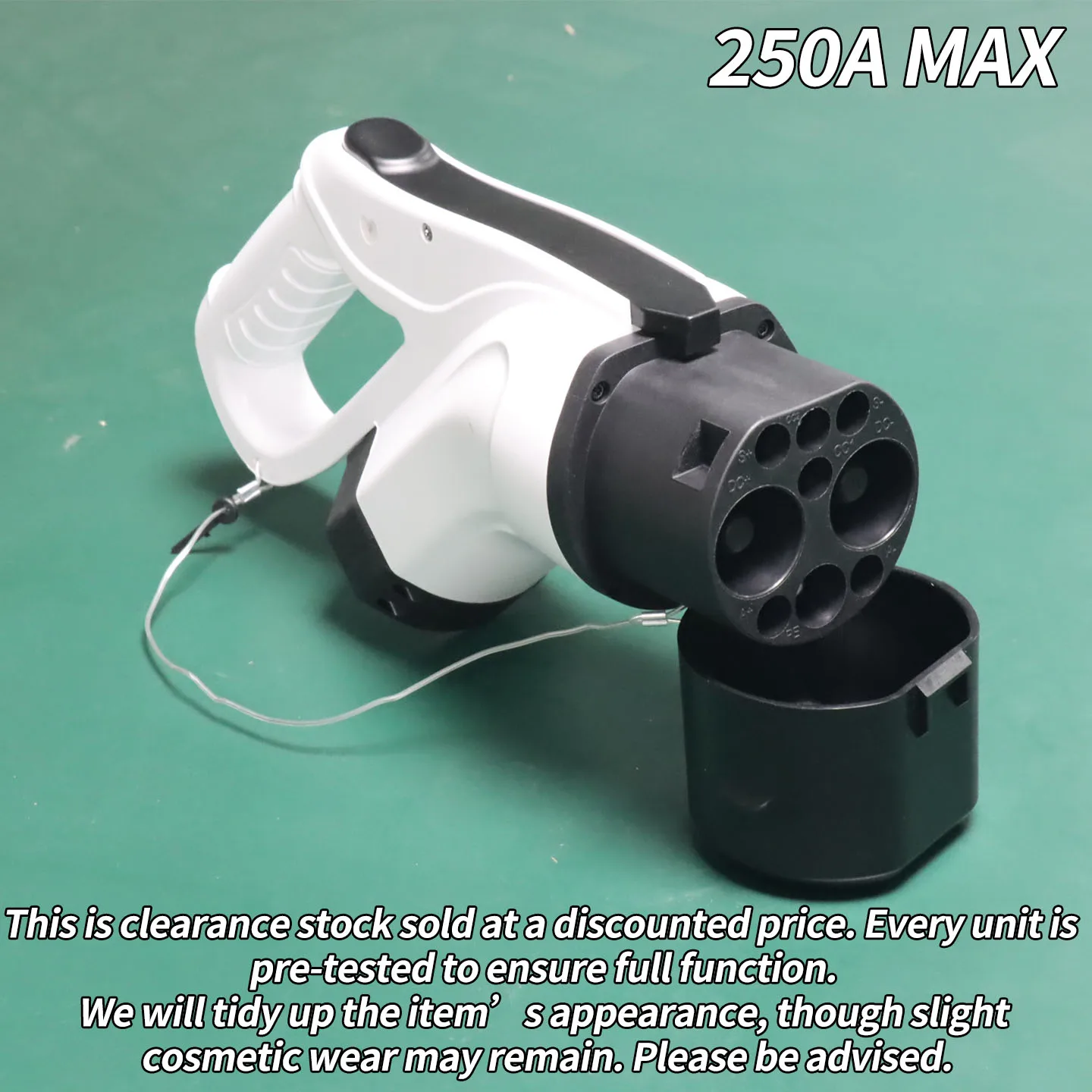 GBT DC Charging Gun GB/T EV 250A DC Fast Charging Connector Clearance Stock Pre‑Tested For Chinese EV Charging Pile