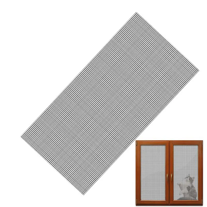 

Patio Screen Mesh Heavy-Duty Window Screens Tear Resistant Safe Screen Mesh For Doors And Window Pet Screens