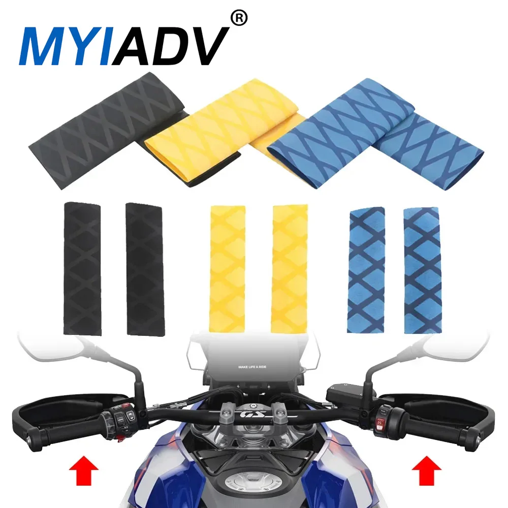 Motorcycle Non-slip Heat Shrink Handlebar Grips Brake Cover For BMW R1300GS 2024 R1200GS R1250GS 40 Years F850GS F900R/XR K1300S