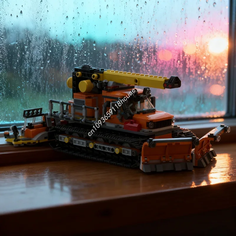 

716 шт. MOC командир арктический универсальный грузовик город модель строительные игрушки блоки сборка образование кирпич детские рождественские подарки на день рождения