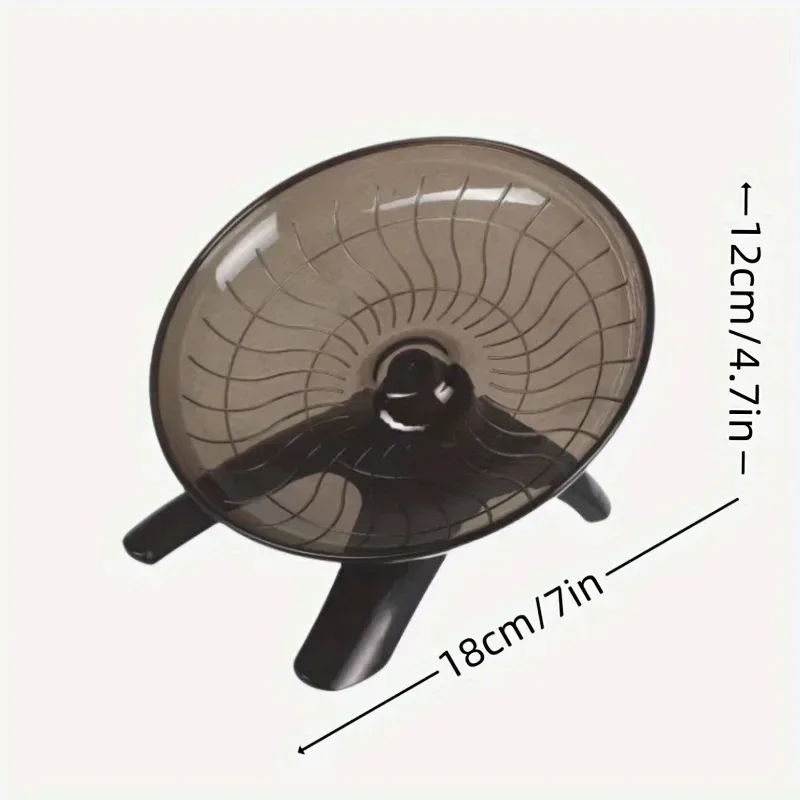 Small Pet Silent Running Practice Wheel Hamster Mouse Hedgehog Parrot Ideal Choice for Small Animals Quiet and Safe Choice view 5