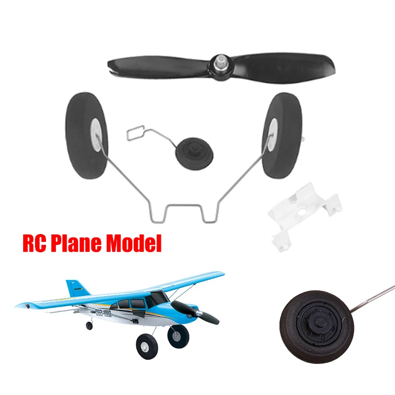 

1 Qidi560 5x4.5 Plane Model Model Pcs Rc Propeller Motor Mount Landing Gear Spare Part Aircraft Accessories