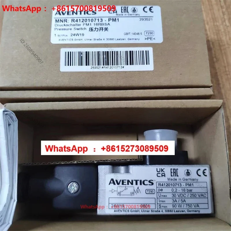 Original AVENTICS R412010713 Pressure Switch