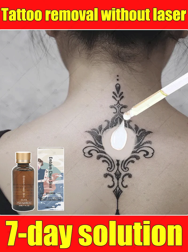 

Pigmented permanent makeup tattoo reTattoo cleaner, deeply decomposes pigments and lightens stubborn tmoval Tattoo quick removal