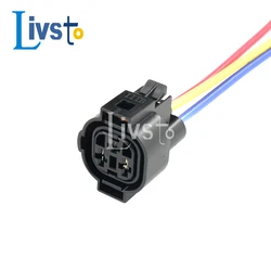 1 Sets 3 Pin Electric Female Plug  Waterproof Auto Wire Harness Connector Cable Black Socket 1H0973203 For VW