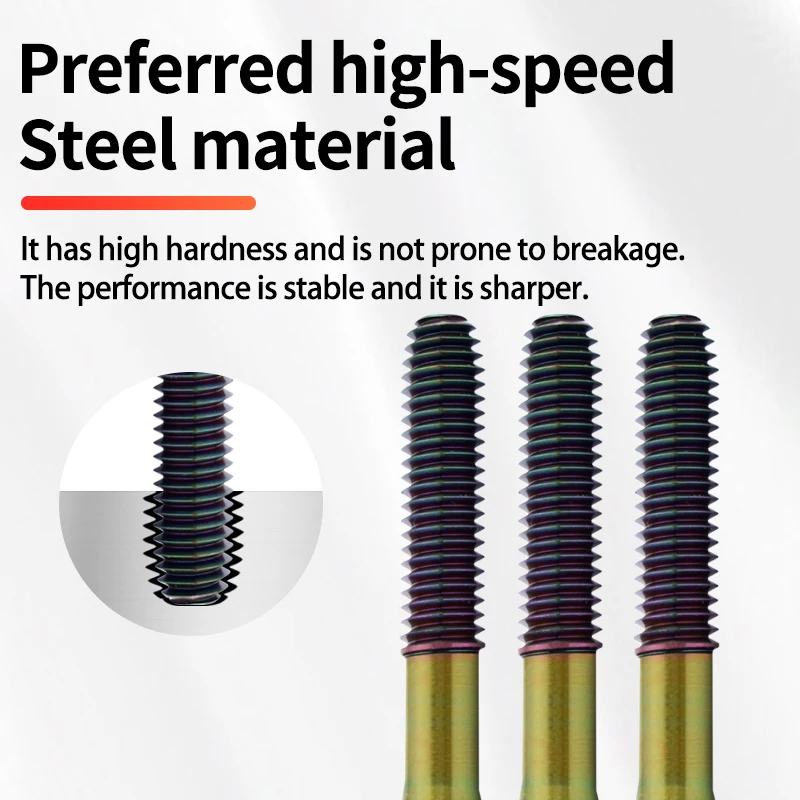 BOSS TAPS HSSE-M42 JIS Gambo lungo standard 80L 100L 120L 150L Rotolo che forma rubinetto M1.6 M2 M3 M4 M5 M6 M8 Maschi per filettatura macchina