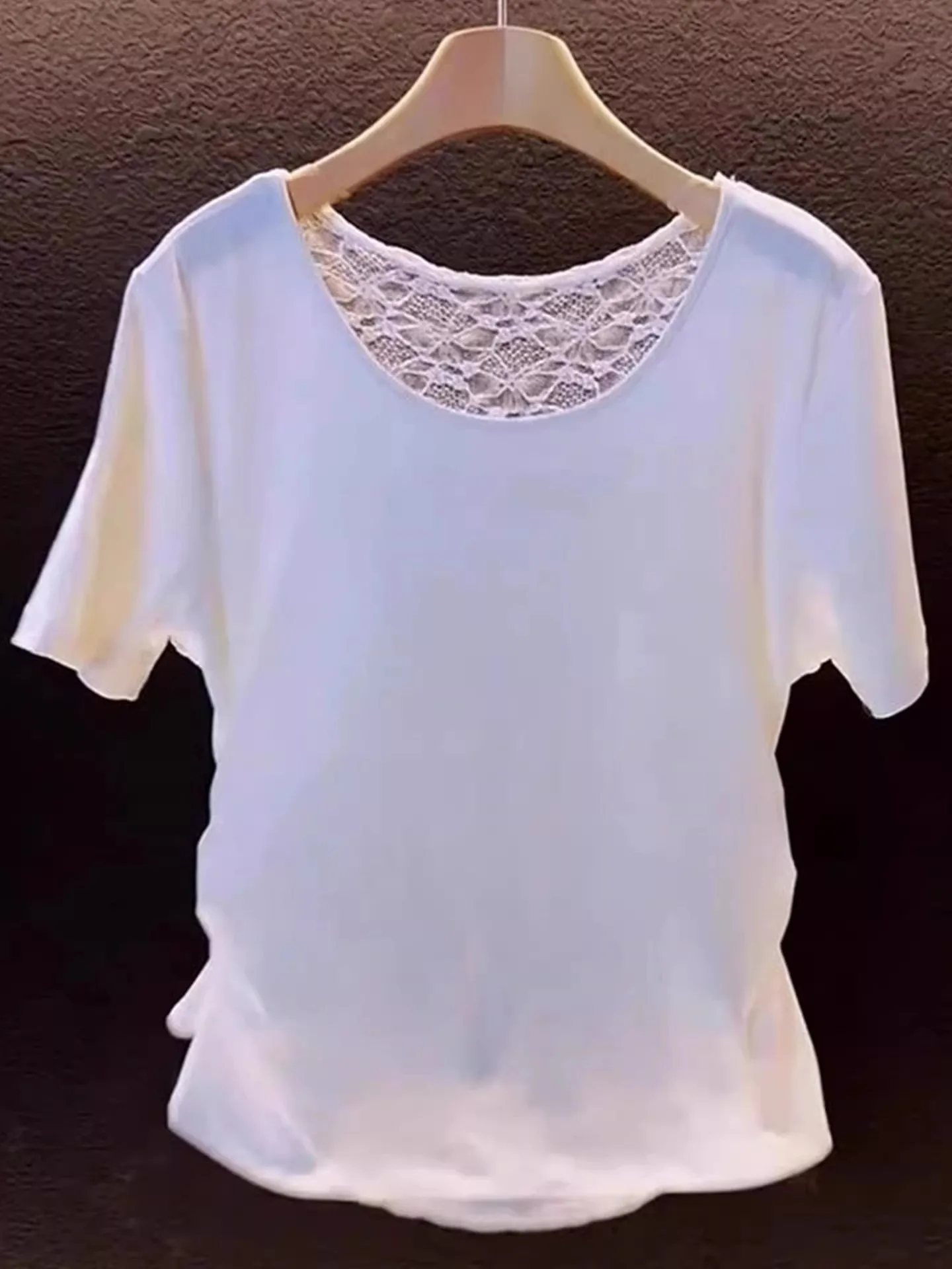 Потрясающий кружевной трикотаж из ледяного шелка для защиты от солнца irt ort Sve Красивый дышащий моющийся летний топ для женщин