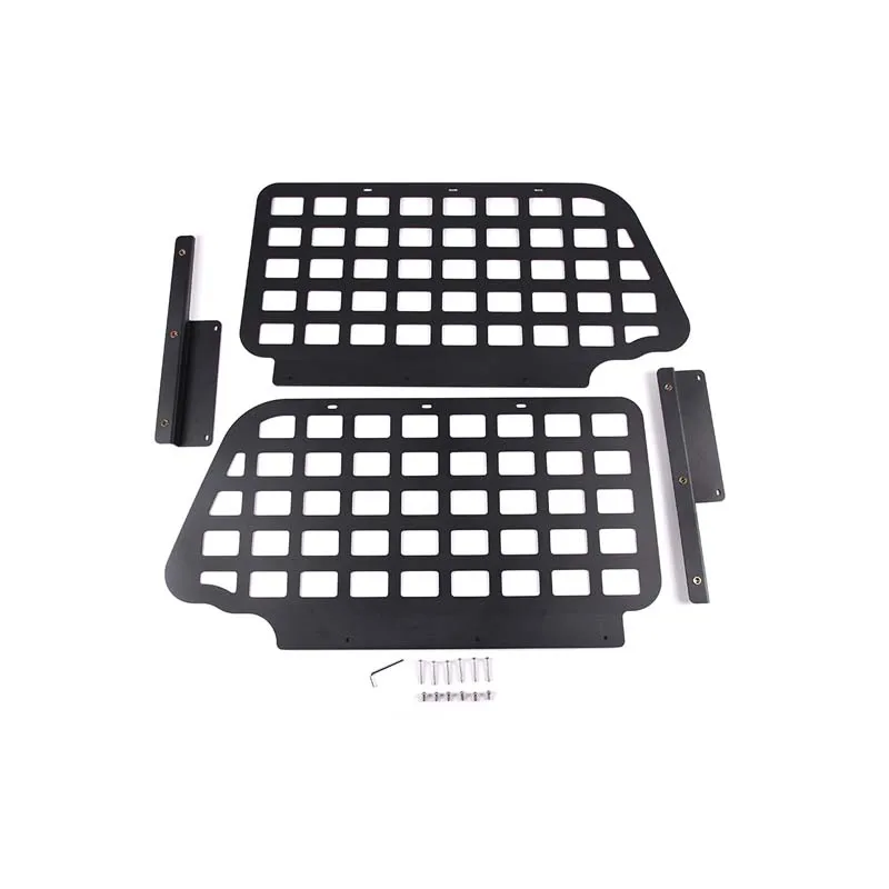 For Lada Mud Tile Rear Window Shelf Storage Bracket Luggage Rack Aluminum Alloy 2-Piece Set Interior Modification Accessories