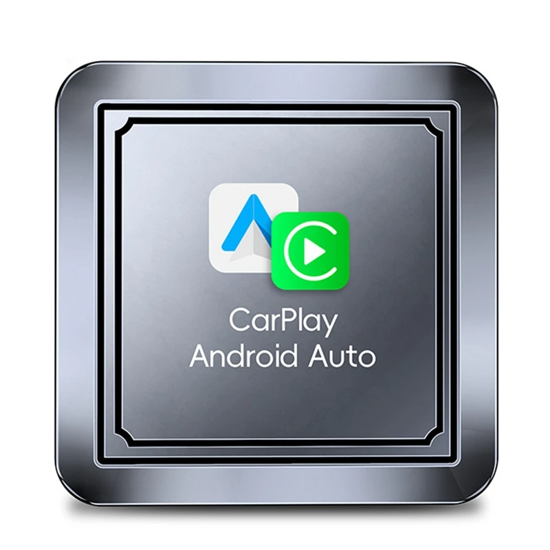 2 In 1 Wireless Carplay Android Adapter อะแดปเตอร์ไร้สายอะแดปเตอร์รถแปลงแบบมีสาย Android Auto เป็นไร้สายได้อย่างลงตัว