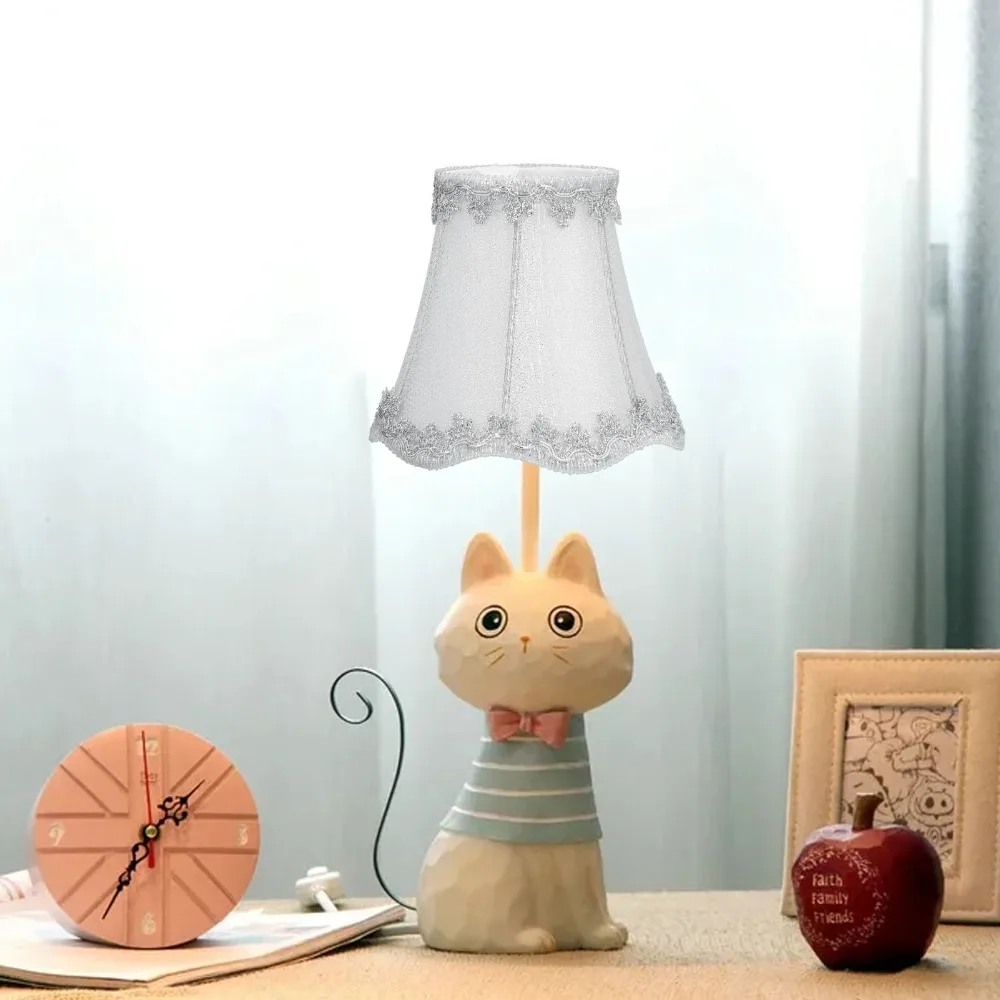 3PCS Simple Fabric Lampshade Clip On Design 4.7 inch Height Chandelier Lamp Shades Wall Lamp Shade Table Lamp