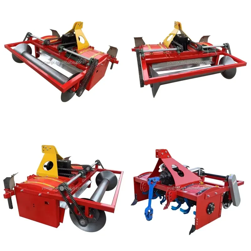 2026 Agriculture Equipment and Tools Rotary Tiller Bed Shapers Cultivator Tiller Bed Ridger Machine