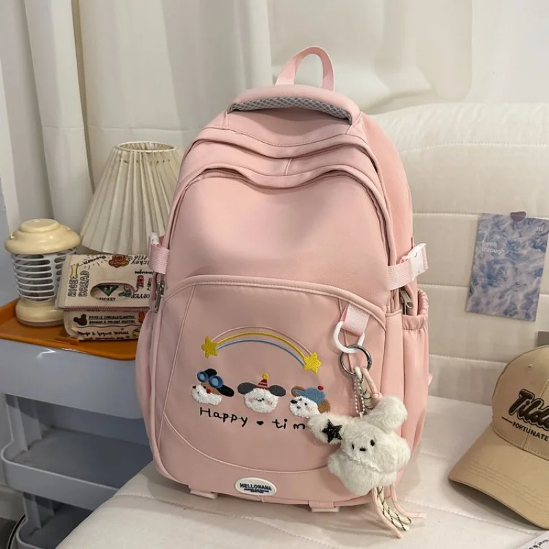 

Детские школьные сумки для девочек-подростков, большой школьный рюкзак Kawaii, школьный рюкзак для учащихся средних классов, сумка для книг, рюкзак для ноутбука, дорожный рюкзак