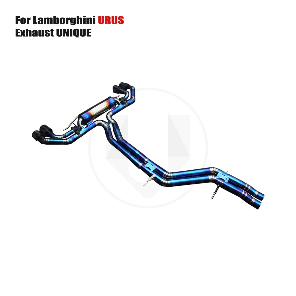 UNIQUE Designs 2018+ Lamborghini URUS v8 4.0T TC4 titanium sports Valved  Exhaust System