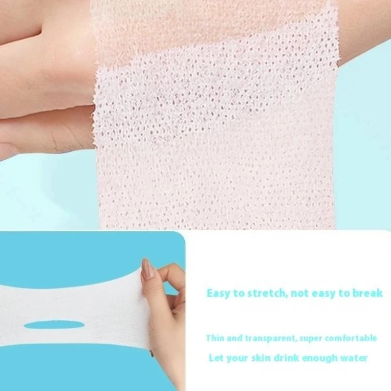 210/240 PCS Dehnbare Nass Kompresse Wattepads Offener Typ Gesichts Feuchtigkeitsspendende Make-Up Entferner Baumwolle Ultra-dünne