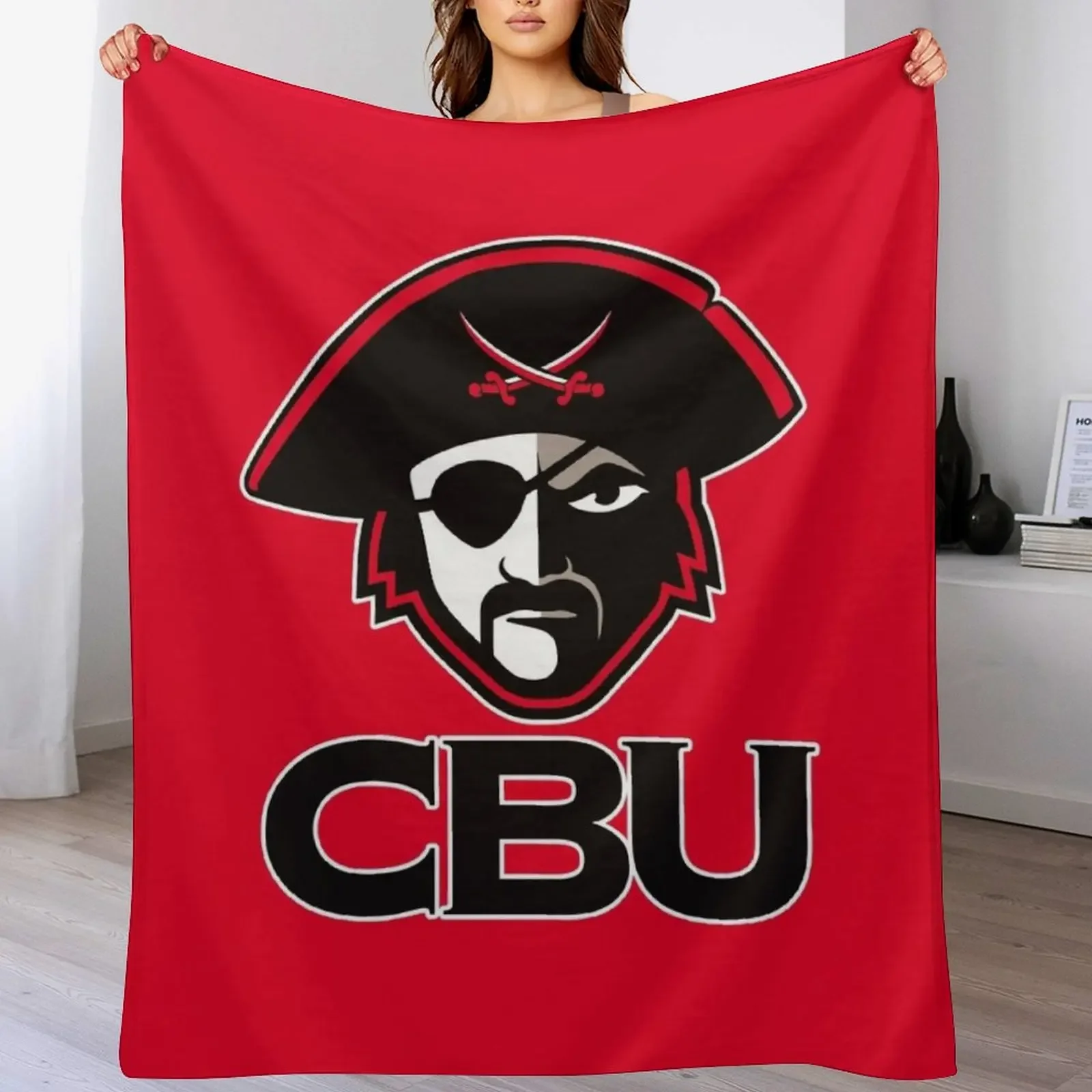 

Christian Brothers University Throw Blanket funny gift Luxury Polar Decoratives Blankets