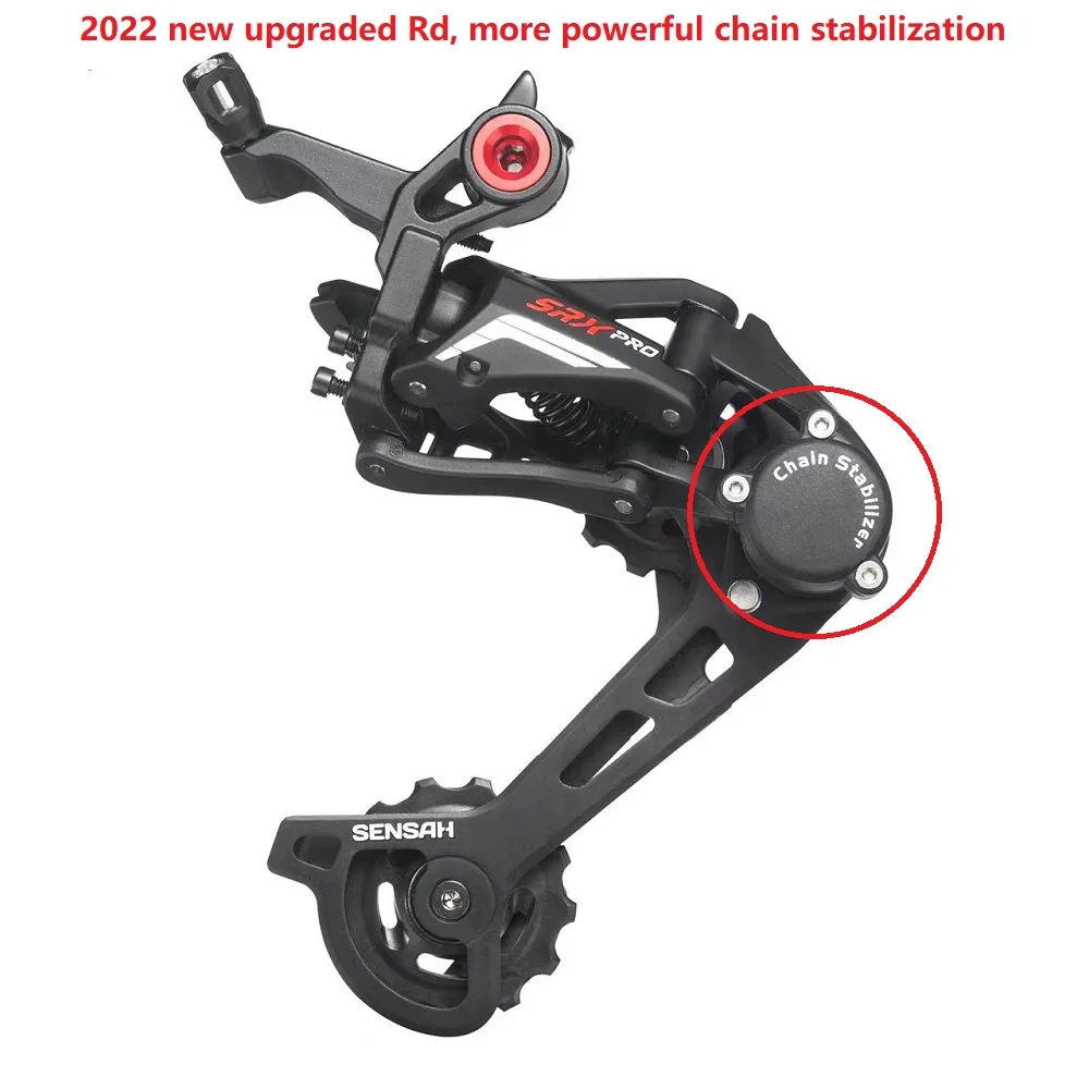 SENSAH SRX PRO سرعة 1x11، مجموعة طريق 11 ثانية، محول R/L + Derailleurs الخلفي، دراجات الحصى Cyclo-Cross