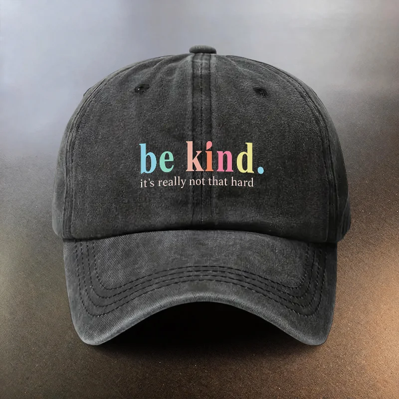 A Washed Hat Featuring the Phrase 