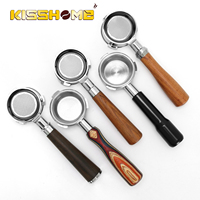 58mm Coffee Bottomless Portafilter 3 Ear Barsetto Hibrew H7 H10A Breville Barista Max Mini Sunbeam Espresso Machine Accessories