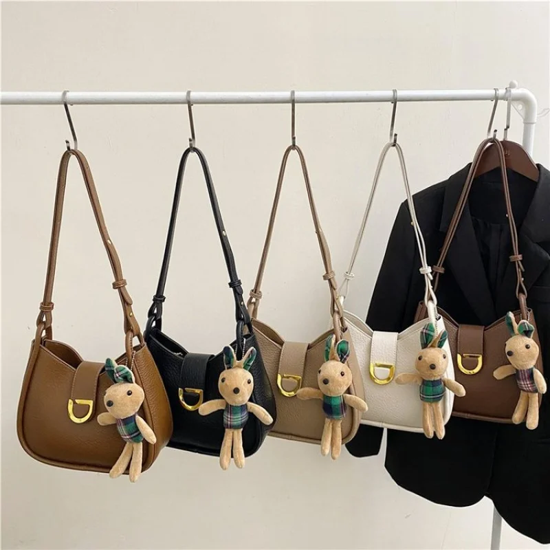 

Элегантная дизайнерская большая сумка для женщин, кожаная сумка через плечо премиум-класса, стильная женская сумка-мессенджер, люксовый бренд