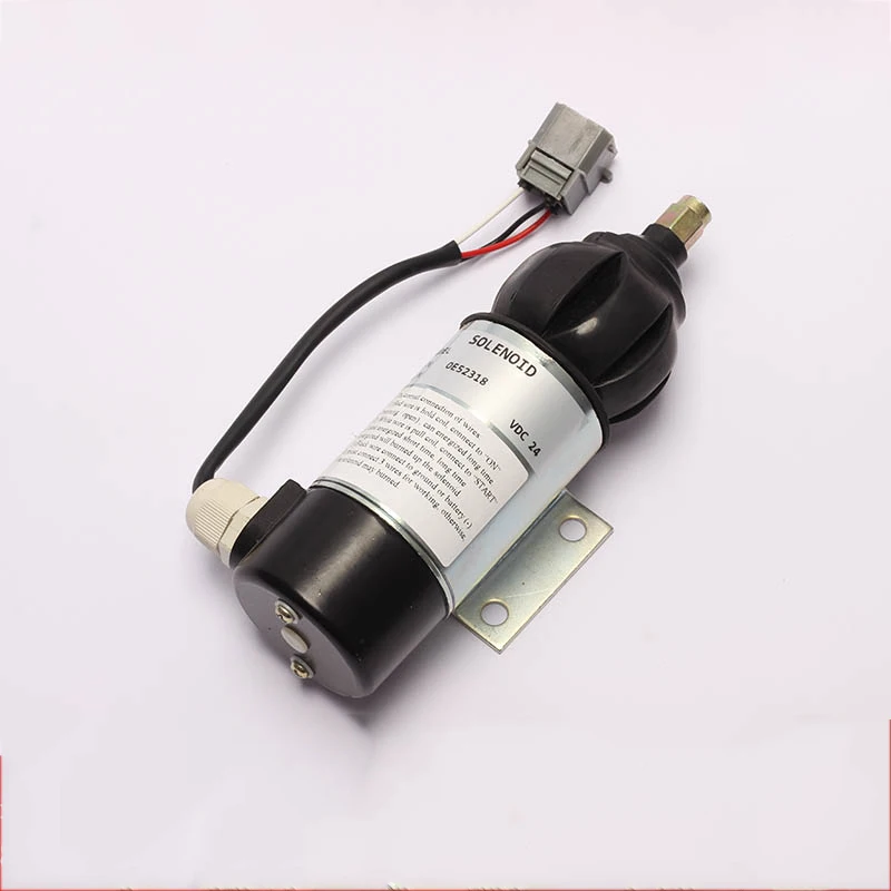 أجزاء الحفارة D6D D6E بيركنز ديزل Flameout التبديل لصمام الملف اللولبي للحفارة OE52318 872826