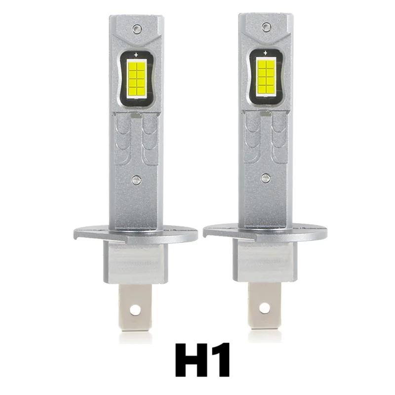 

H1 LED Headlight Bulb 20000LM High Power Auto Fog Lamp 6500K 12V Led Lights for Car Head Lamps Driving Running Lamp 2PCS