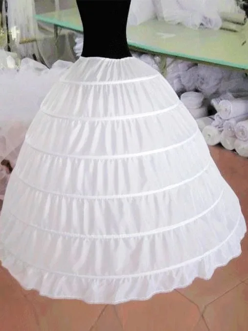 Six Steel Plus Large Skirt Support Wedding Dress Tutu Skirt Performance Clothes Without Yarn Slip Dress