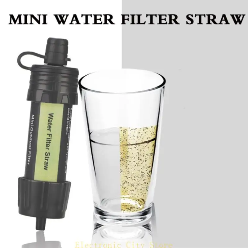 Waterfilterstro herbruikbaar 0,01 micron overlevingswaterzuivering snel stroming hu8d