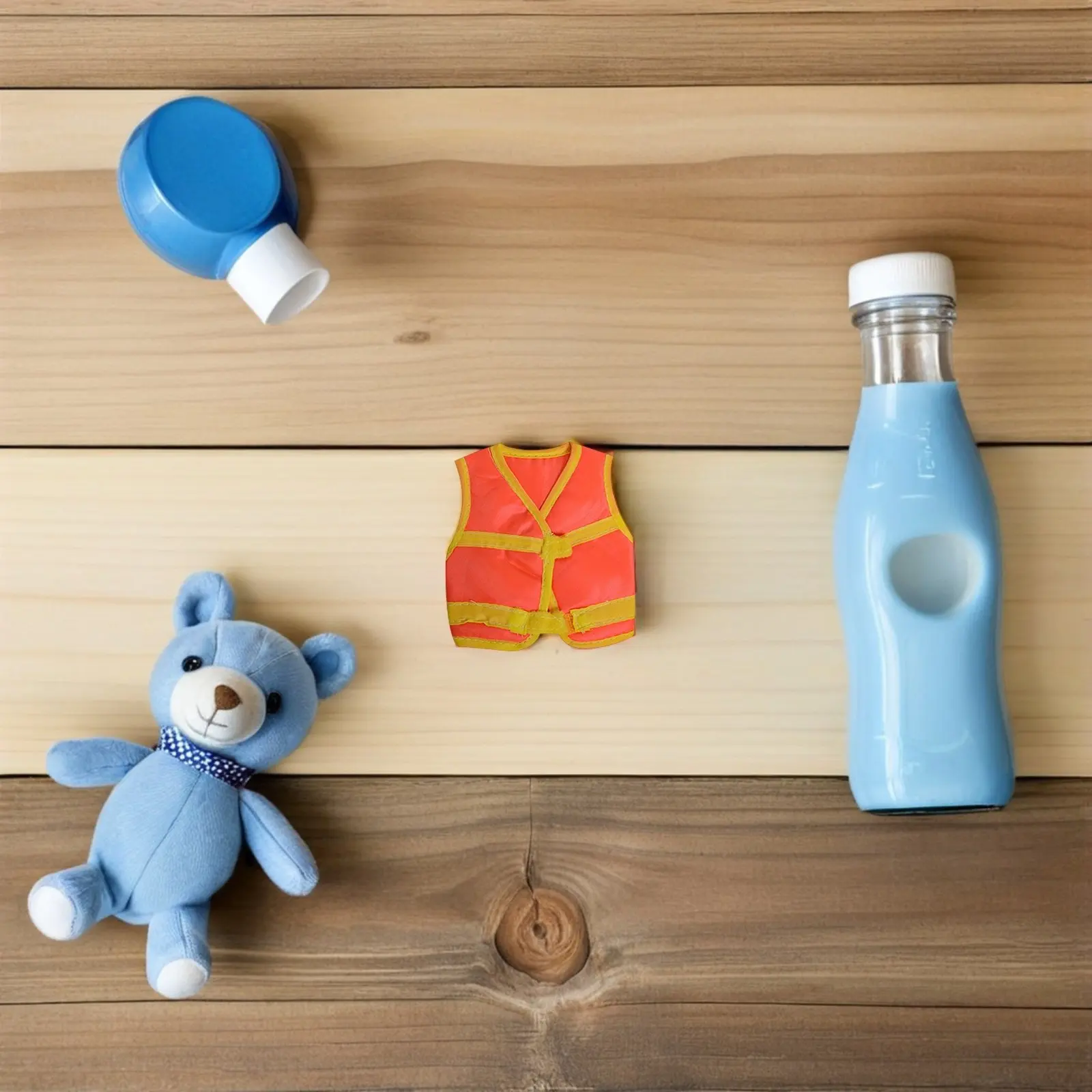 4pcs Worker Costume Construction Vest Toddler Safety Party Dress Up Accessories for Career Day Preschool Construction Favors