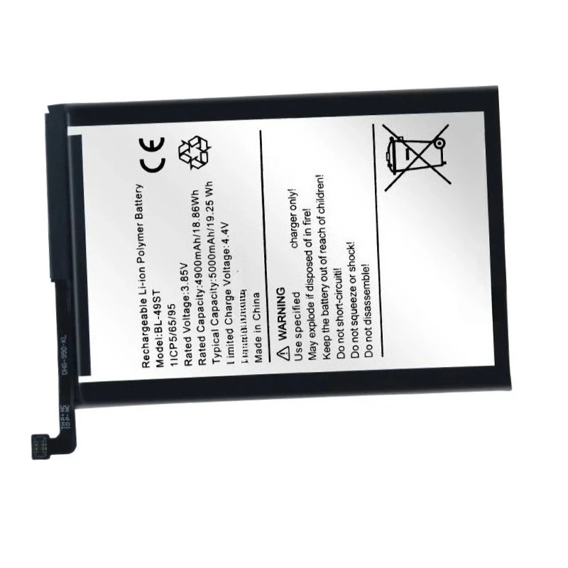 Nuova batteria BL-49ST di alta qualità 3.85V 5000mAh 19.25Wh per batteria del telefono cellulare TECNO Spark 10C (KI5k) Camon18
