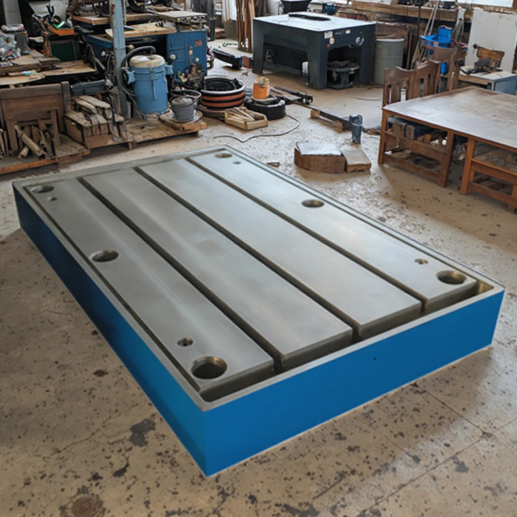Precision Measurement Workbench With Cast Iron Platform