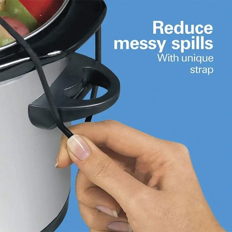 G8TC Tapa Correa portátil olla cocción lenta para proteger herramientas cocina bote olla segura