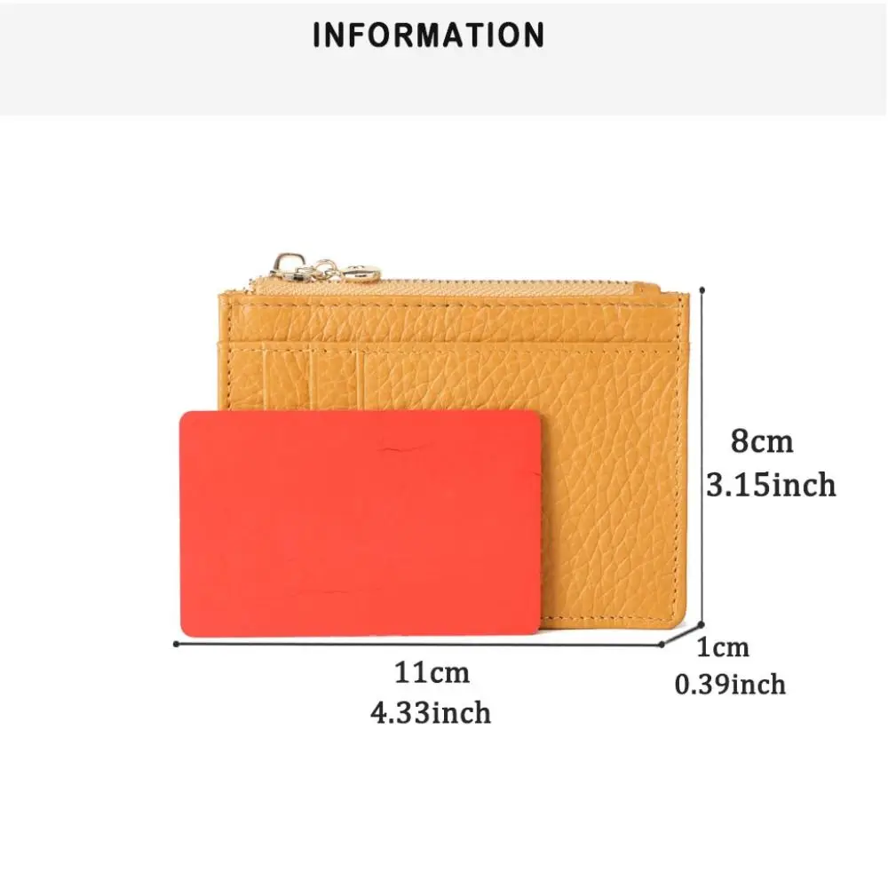 New Large Capacity Cowboy Short Wallet Multi-function Luxury Genuine Leather Purse Simple Cowhide Card Holder Gift