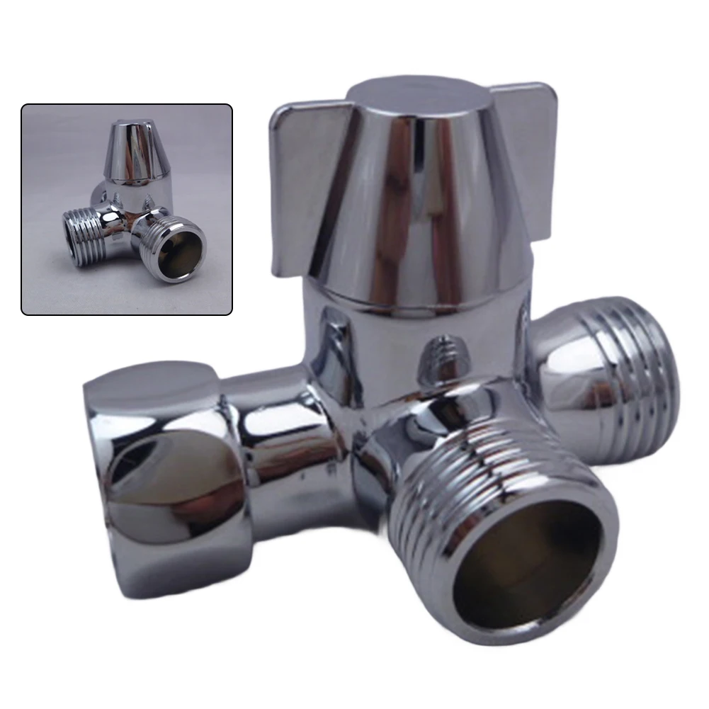 

Easy Installation Dual Outlet Control Convenient Operation Efficient Water Distribution 8*5*4cm Bathroom Setup