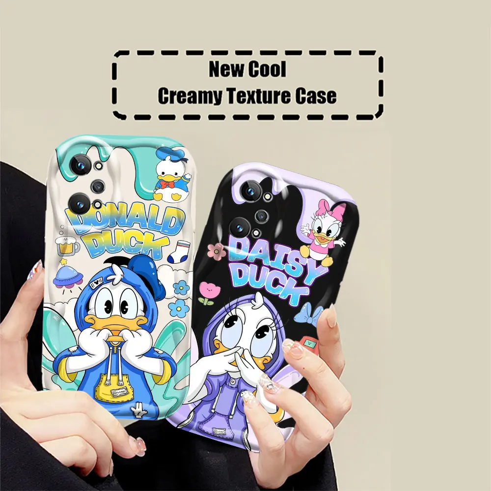 

Disney Donald Duck Daisy Case For Realme C67 C65 C55 C35 C33 C31 C30 C21 C21Y C20 C15 C12 C11 12 11 10 8 7 7I 6 PRO PLUS Cover